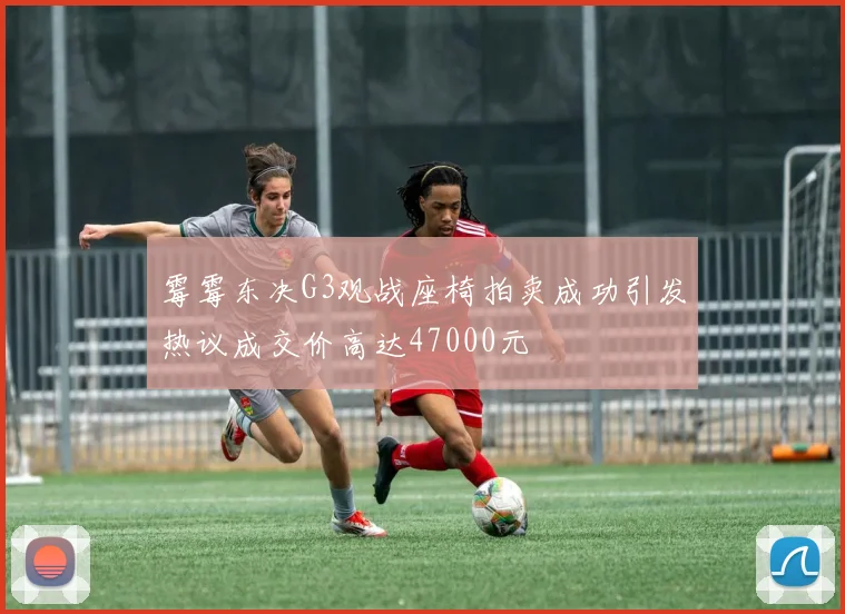 霉霉东决G3观战座椅拍卖成功引发热议成交价高达47000元