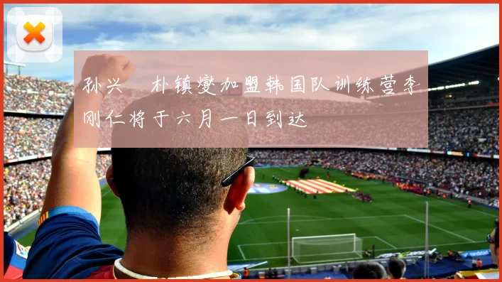 孙兴慜朴镇燮加盟韩国队训练营李刚仁将于六月一日到达